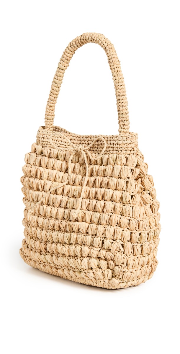 Mar Y Sol Madelyn Satchel Natural