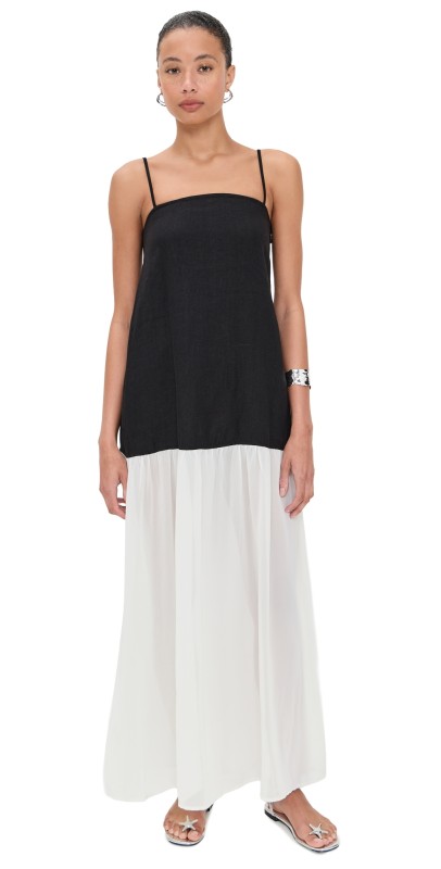 VRG GRL Nora Maxi Dress Noir