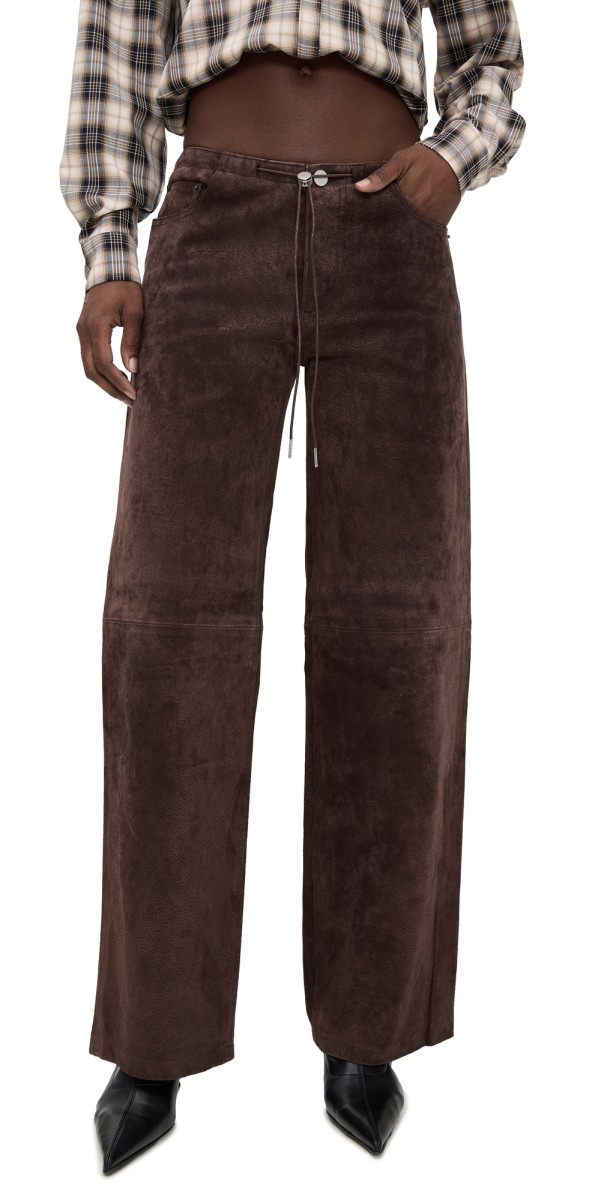Still Here Cool Jeans in Chocolate Suede Chocolate Suede