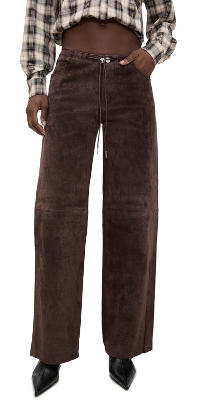 Still Here Cool Jeans in Chocolate Suede Chocolate Suede