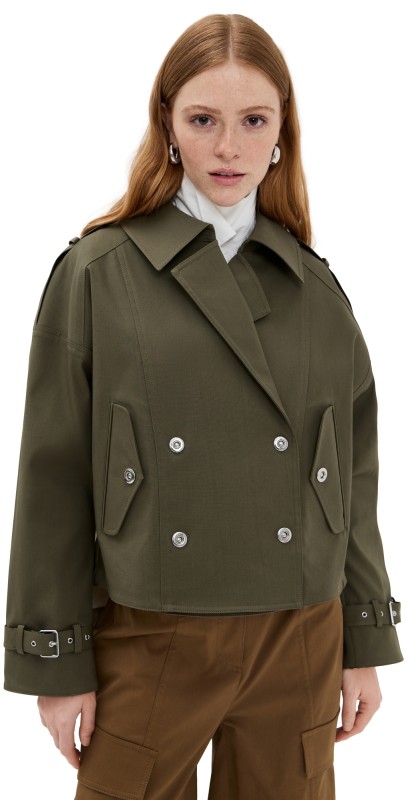TWP Bogie Jacket Military/Ivory
