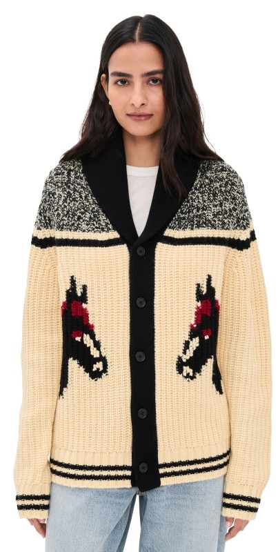 Guest in Residence Rodeo Cardigan Butter