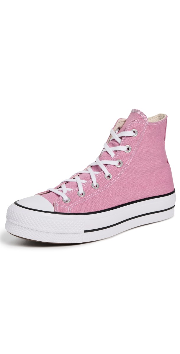 Converse Chuck Taylor All Star Lift Platform Sneakers Cliffside Rose/White/Black