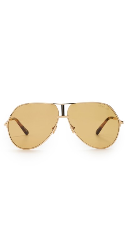 Tom Ford Rickie-02 Sunglasses Shiny Deep Gold