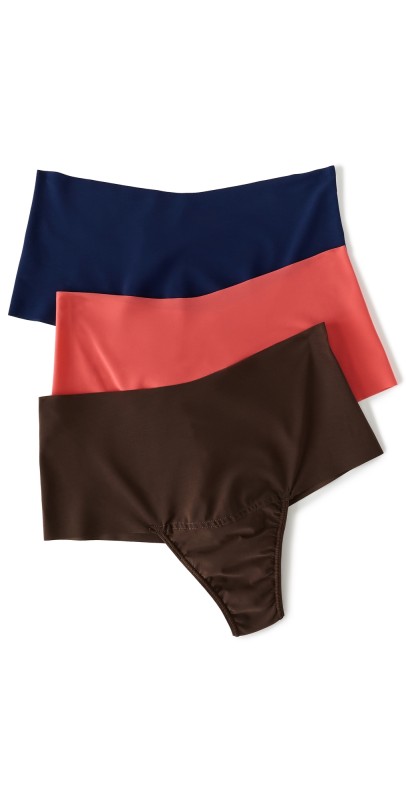 Hanky Panky 3 Pack High Rise Thongs Mcob