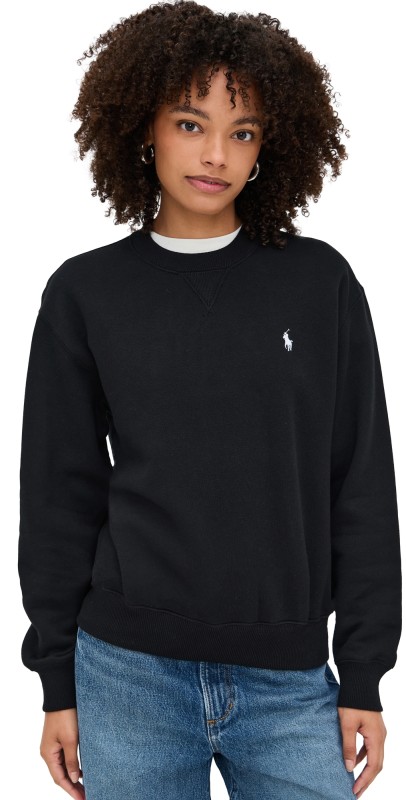 Polo Ralph Lauren Crew Neck Sweatshirt Polo Black