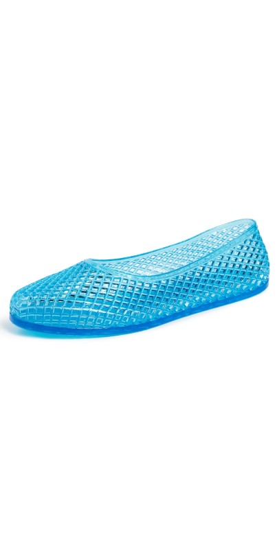 Ancient Greek Sandals Iro Jelly Flats Blue