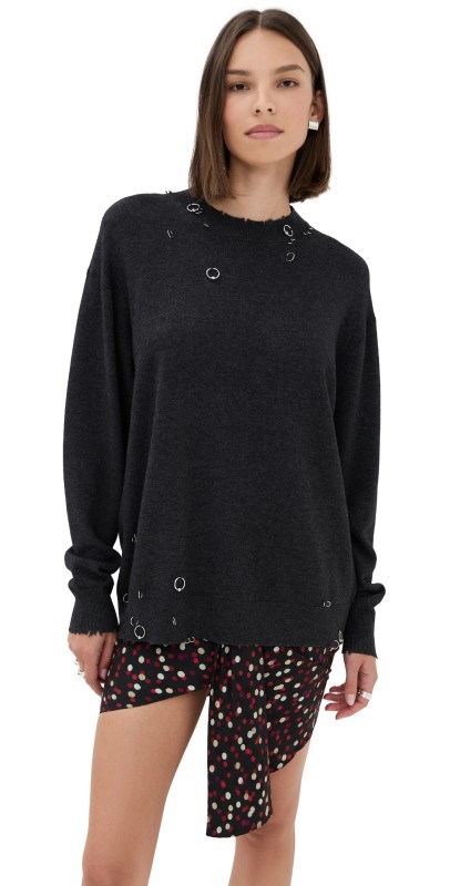 Isabel Marant Cassandre Sweater Anthracite
