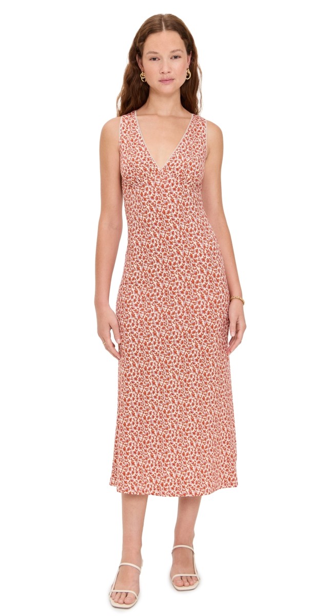 Reformation Brayden Knit Dress Mulberry