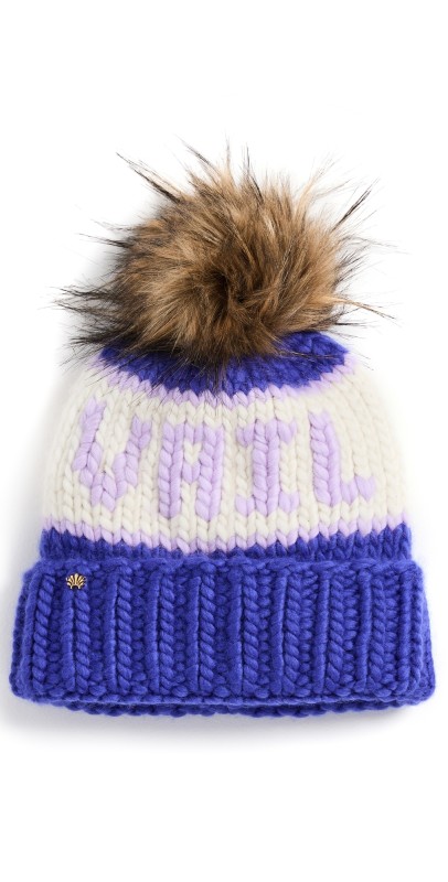 Lele Sadoughi The Vail Beanie Arctic Lavender