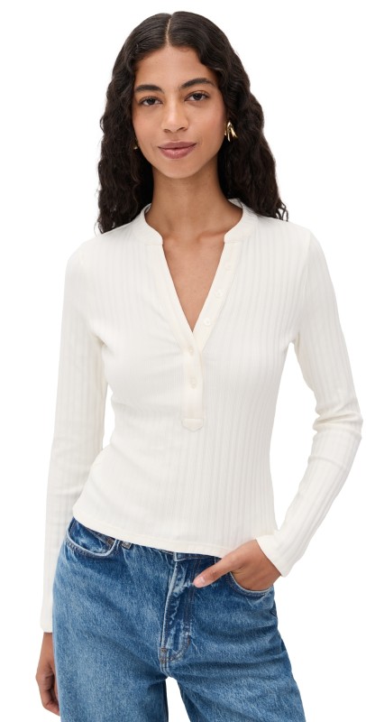 Veronica Beard Jean Jocelyn Top Ivory