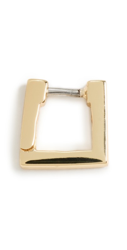 Gorjana Harper Charm Huggie Gold