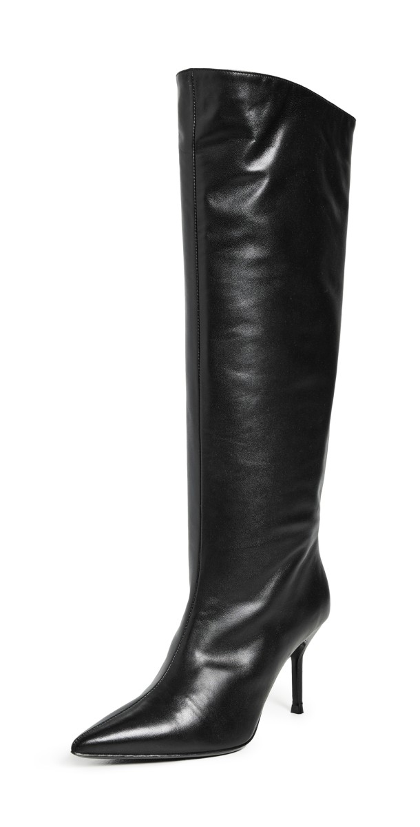 STAUD Sebastian High Heel Boots Black