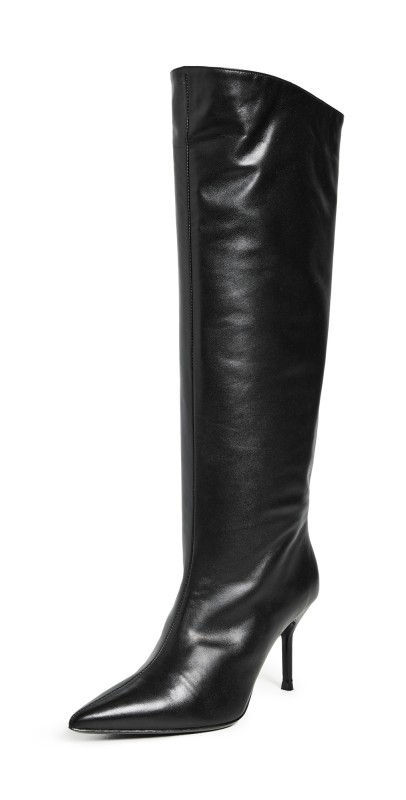 STAUD Sebastian High Heel Boots Black