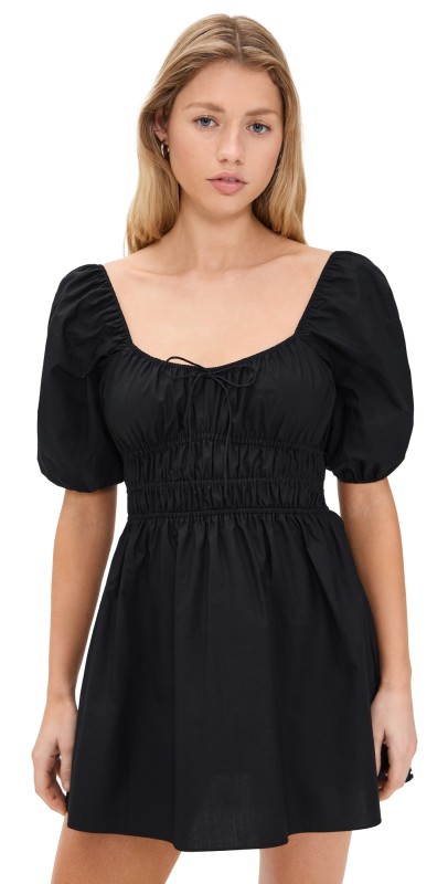 FAITHFULL Sophia Mini Dress Black