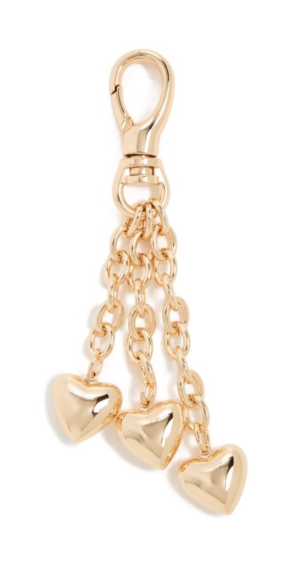 Roxanne Assoulin The Puffy Heart Bag Charm Gold