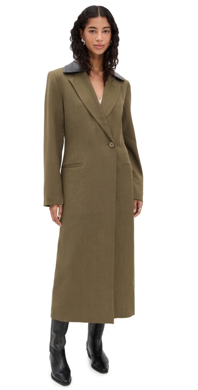 SIR. Sartoria Coat Chocolate Marle