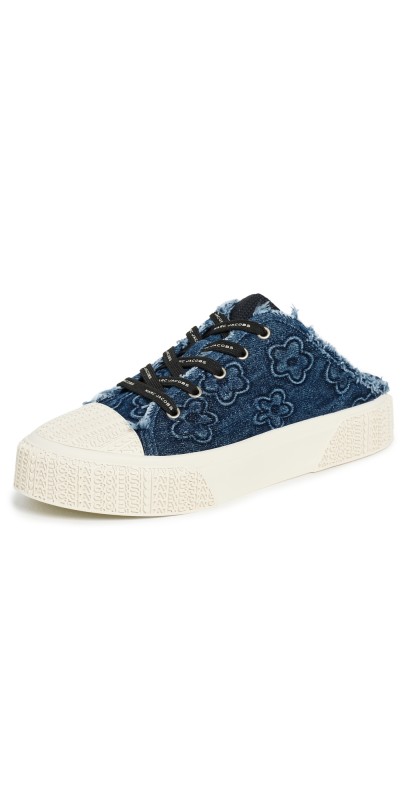Marc Jacobs The Sneaker Mules Medium Wash Indigo