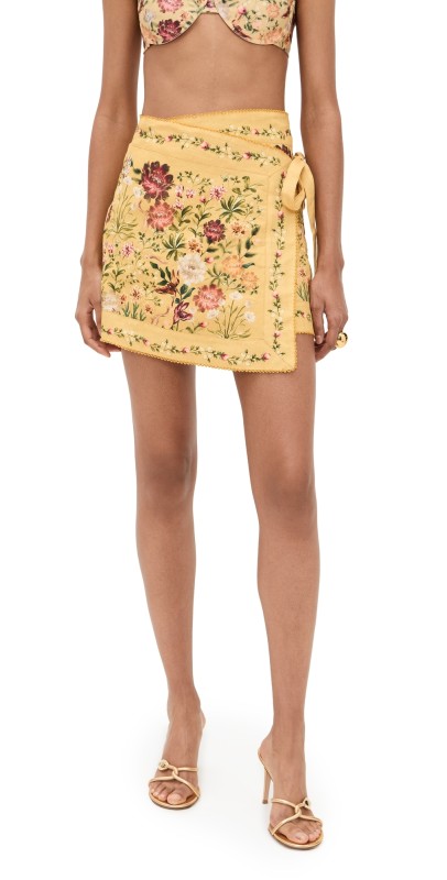Agua by Agua Bendita Luna Paramo Skirt Multicolor
