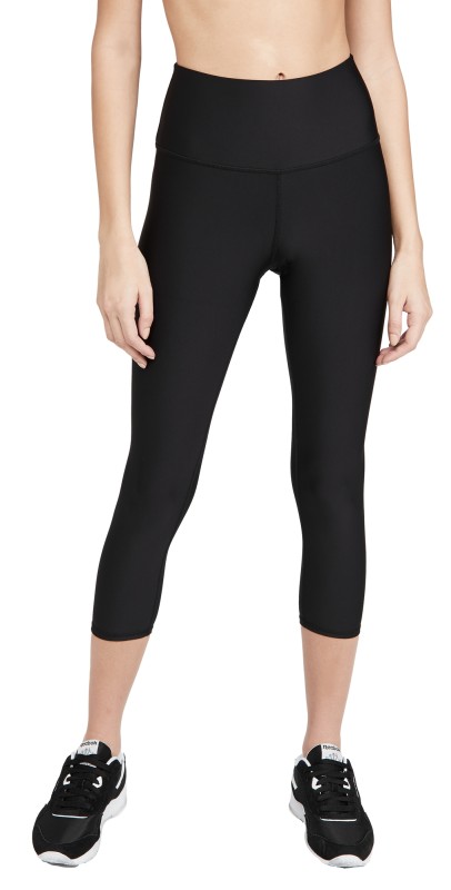 Alo Yoga High Waist Airlift Capri Black