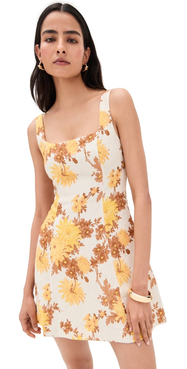 FAITHFULL Felice Mini Dress Midsummer Floral