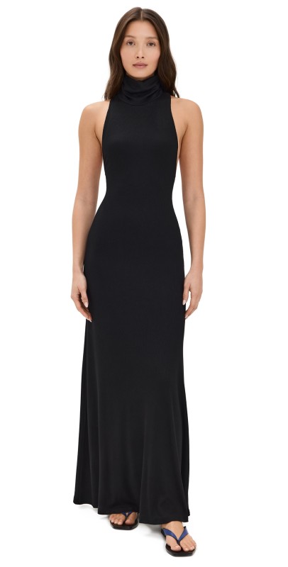 Riot Swim Maeve Maxi Dress Jet
