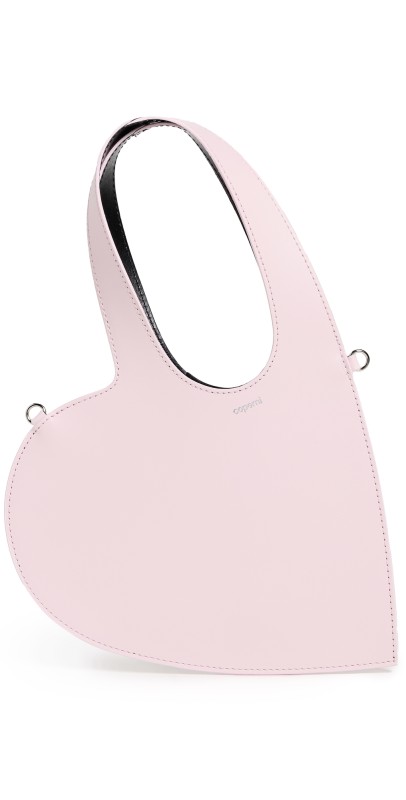 Coperni Crossbody Baby Heart Tote Bag Black