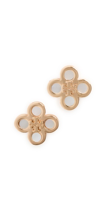 Tory Burch Mother of Pearl Studs Tory Gold/Mother of Pearl