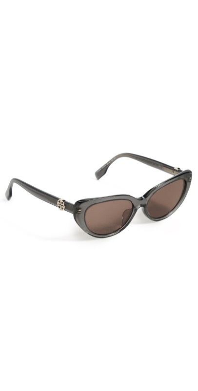 Tory Burch 0TY7220D Cateye Sunglasses Washed Black