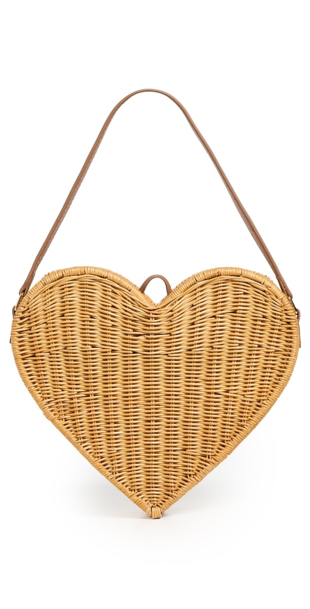 Serpui Pulsating Heart Bag Lt Honey
