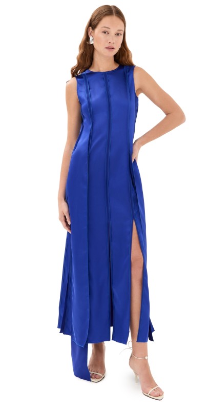 Anna October Denise Maxi Dress Blue