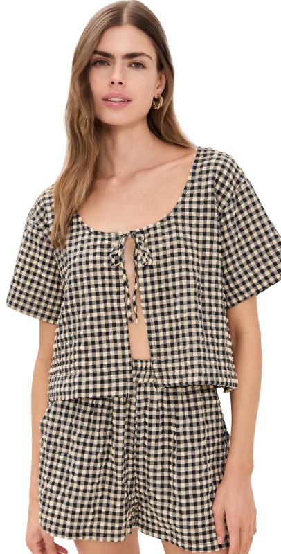 VRG GRL The Sea & I Smock Top Multi