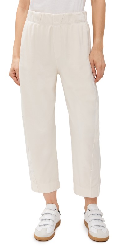 Stateside Ponte Barrel Pants Cream