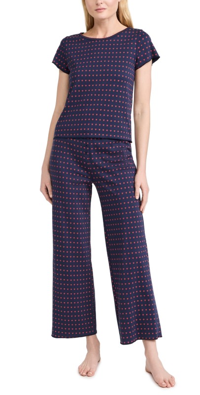 Cozyland by Morgan Lane Baby Jean Long PJ Set Midnight