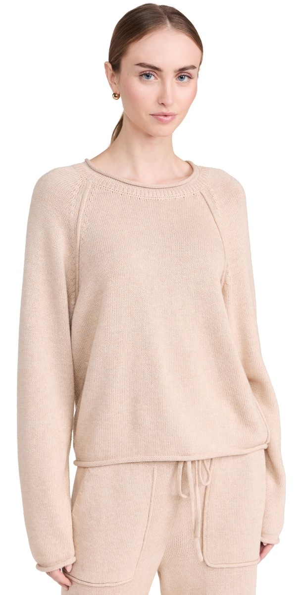 AMO Mara Lounge Sweater Camel