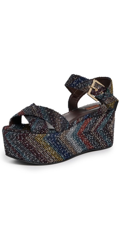 Missoni Julia Sandals Caperdoni Wave Sequin