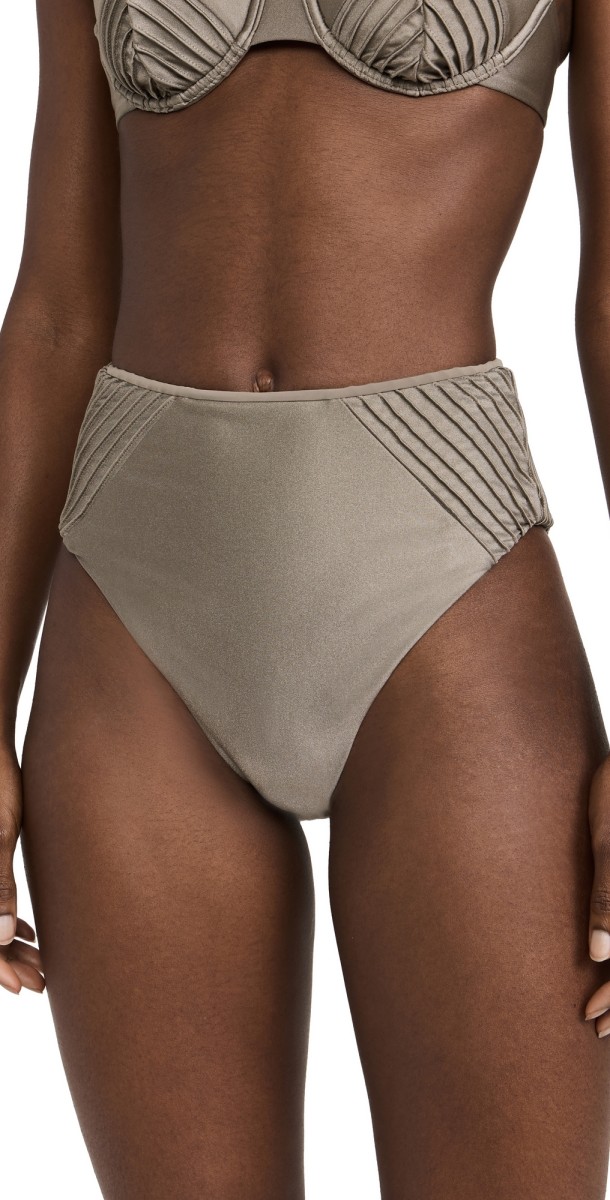 Devon Windsor Birdie Bikini Bottoms Stone