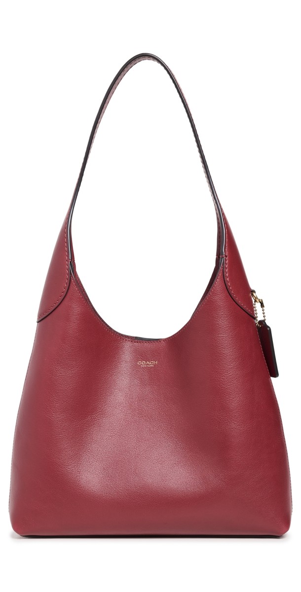 Coach Brooklyn Shoulder Bag 28 B4/Dark Ruby