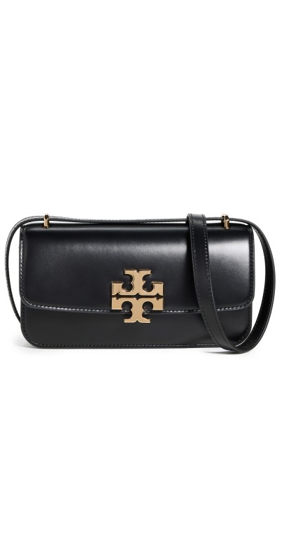 Tory Burch Eleanor E/W Small Convertible Shoulder Bag Black