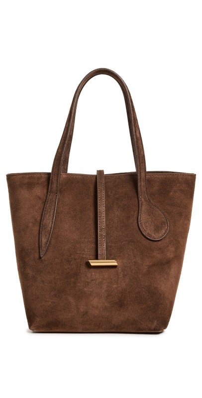 Liffner Sprout Tote Mini Bag Dark Brow