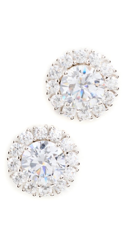SHASHI Grace Studs Silver