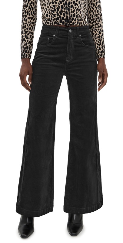 Splendid Monroe Corduroy Pants Black