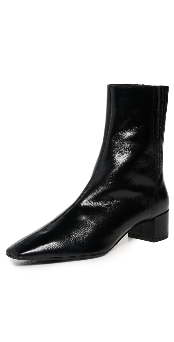 Aquazzura Saint Honore Booties Black