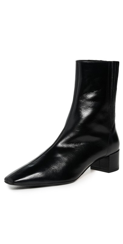 Aquazzura Saint Honore Booties Black