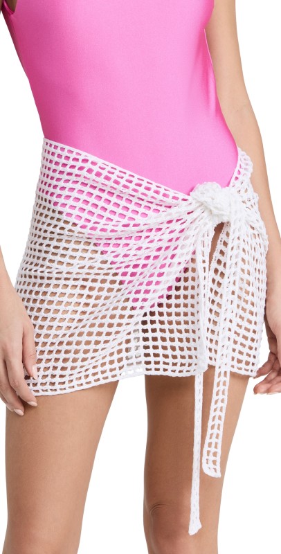 Bananhot Mini Net Sarong Whit