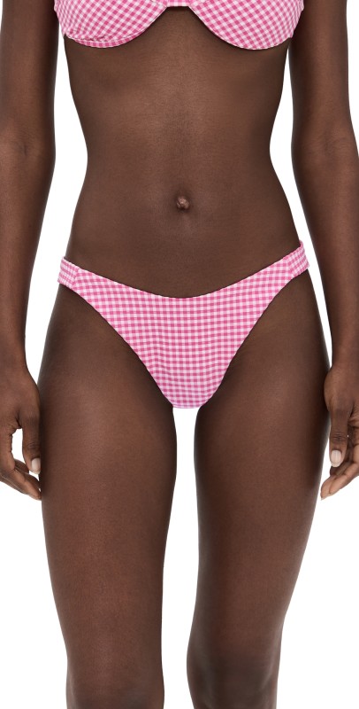Onia Lucie Bikini Bottoms Gin Fizz/White