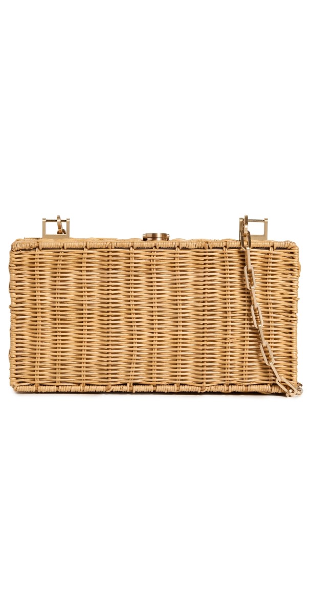 Cult Gaia The Backgammon Clutch Natural