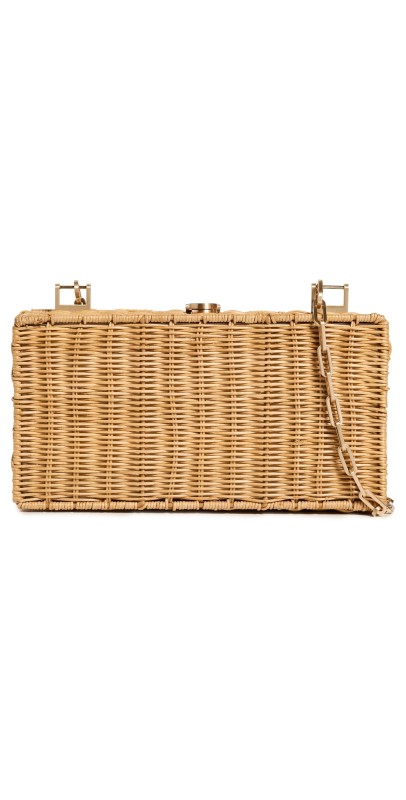 Cult Gaia The Backgammon Clutch Natural