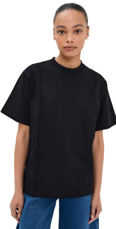 Peter Do Creased Oversized Tee White