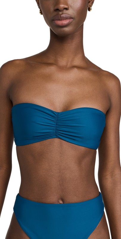 JADE Swim Ava Bandeau Top Tide
